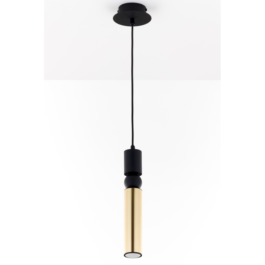 Jupiter 2006 - Lampadario a sospensione con filo ALAS 1xGU10/10W/230V oro/nero