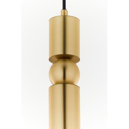 Jupiter 2009 - Hängeleuchte an Schnur ALAS 1xGU10/10W/230V golden