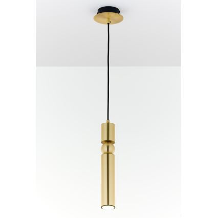 Jupiter 2009 - Hängeleuchte an Schnur ALAS 1xGU10/10W/230V golden