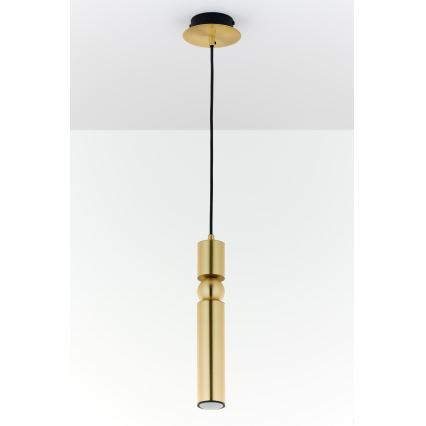 Jupiter 2009 - Hängeleuchte an Schnur ALAS 1xGU10/10W/230V golden