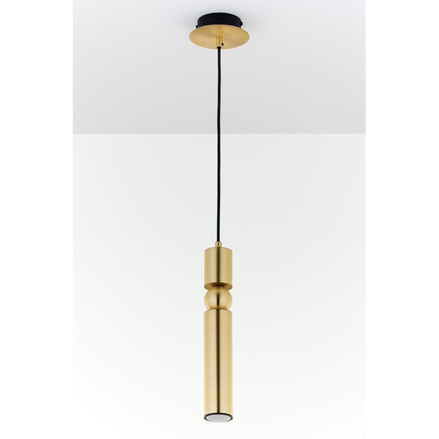 Jupiter 2009 - Hängeleuchte an Schnur ALAS 1xGU10/10W/230V golden