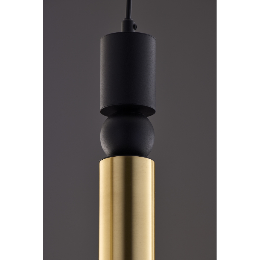 Jupiter 2012 - Suspension filaire ALAS 5xGU10/10W/230V noir/doré