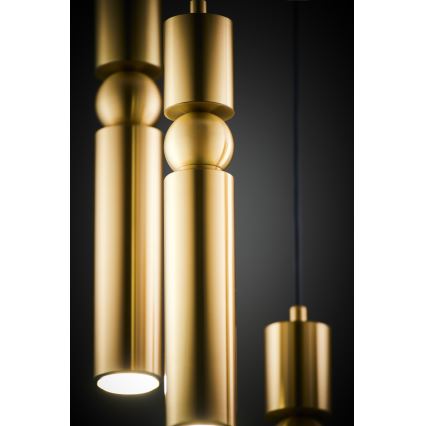 Jupiter 2020 - Lampadario a sospensione con filo ALAS 5xGU10/10W/230V oro