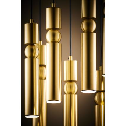 Jupiter 2021 - Lampadario a sospensione con filo ALAS 7xGU10/10W/230V oro