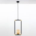 Jupiter 2024 - Lampadario a sospensione con filo ZAFRA 1xG9/10W/230V nero/oro/beige