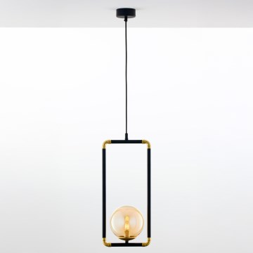 Jupiter 2024 - Lampadario a sospensione con filo ZAFRA 1xG9/10W/230V nero/oro/beige