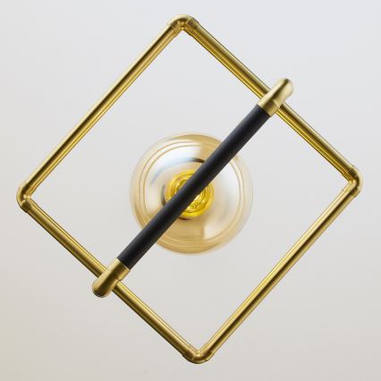 Jupiter 2025 - Lampadario a sospensione con filo FIORI 1xG9/10W/230V nero/oro/beige
