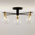 Jupiter 2035 - Aufbauleuchte FIGARO 5xG9/10W/230V schwarz/golden/beige/klar