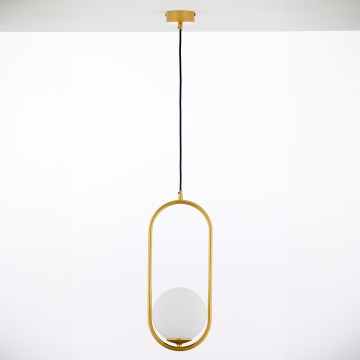 Jupiter 2042 - Lampadario a sospensione con filo IGON 1xE14/40W/230V oro