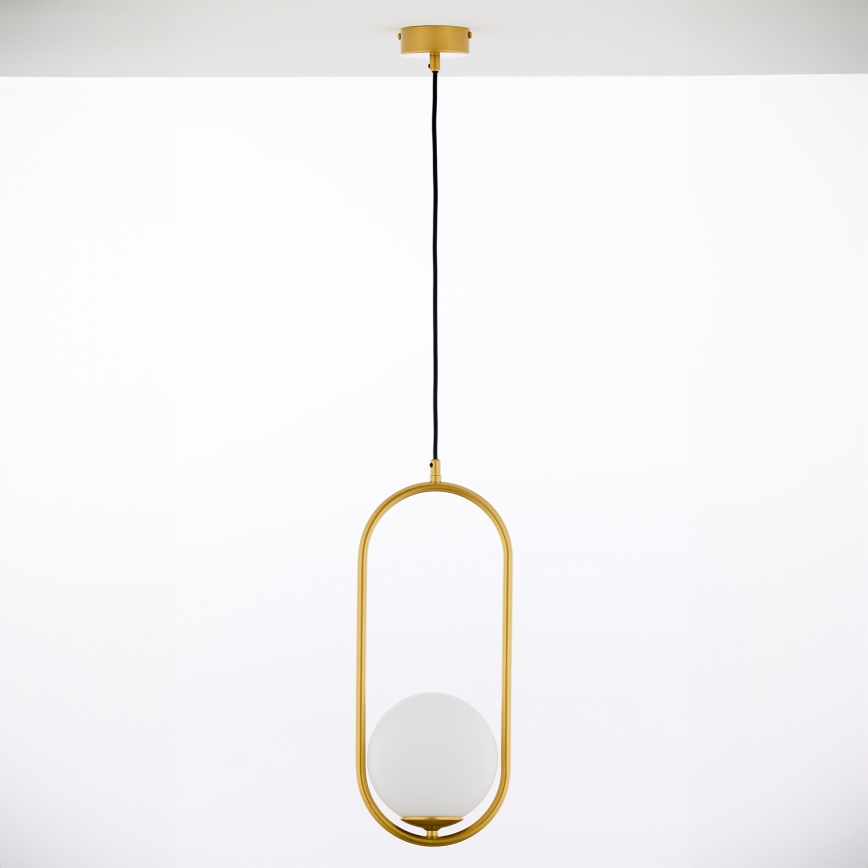 Jupiter 2042 - Lampadario a sospensione con filo IGON 1xE14/40W/230V oro