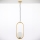 Jupiter 2042 - Lampadario a sospensione con filo IGON 1xE14/40W/230V oro