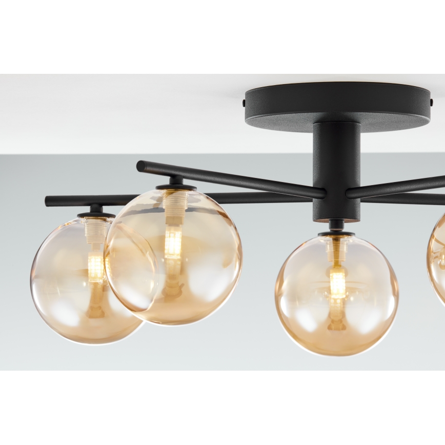 Jupiter 2047 - Aufbauleuchte PRATO 5xG9/10W/230V schwarz/beige