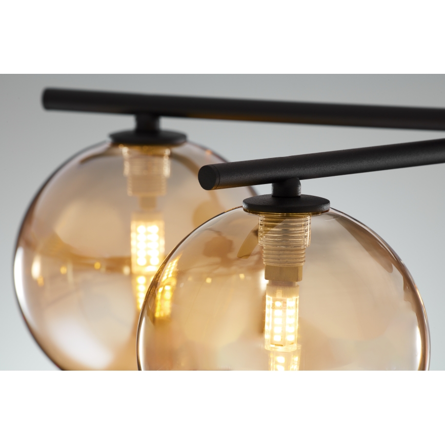 Jupiter 2047 - Aufbauleuchte PRATO 5xG9/10W/230V schwarz/beige