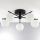 Jupiter 2049 - Lampadario a soffitto PRATO 5xG9/14W/230V nero/bianco