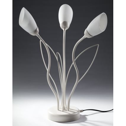 Jupiter 2060 - Lampada da tavolo GLORIOSA 3xG9/14W/230V crema