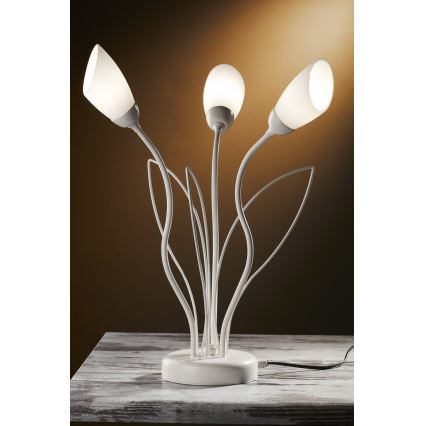 Jupiter 2060 - Lampe de table GLORIOSA 3xG9/14W/230V crème