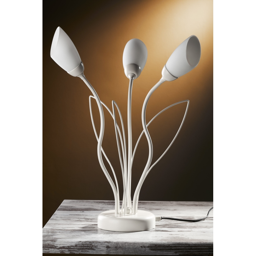 Jupiter 2060 - Lampe de table GLORIOSA 3xG9/14W/230V crème