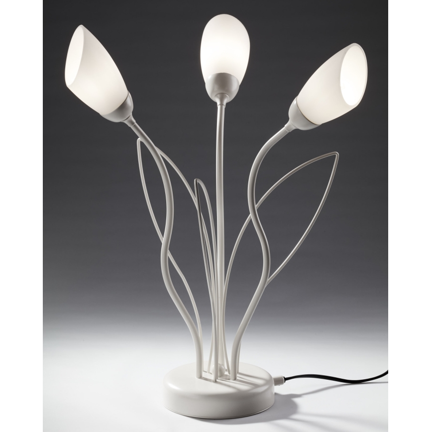 Jupiter 2060 - Tischlampe GLORIOSA 3xG9/14W/230V cremefarben