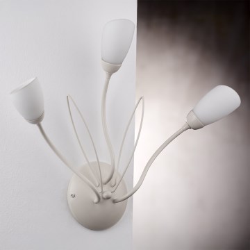 Jupiter 2064 - Applique murale GLORIOSA 3xG9/14W/230V crème