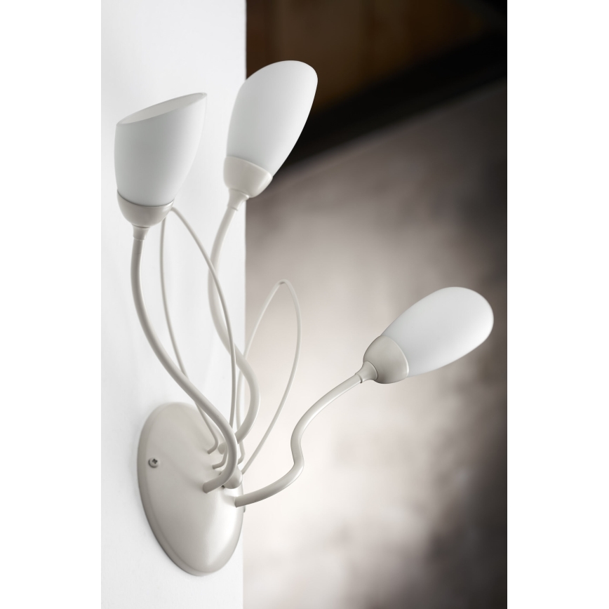 Jupiter 2064 - Applique murale GLORIOSA 3xG9/14W/230V crème