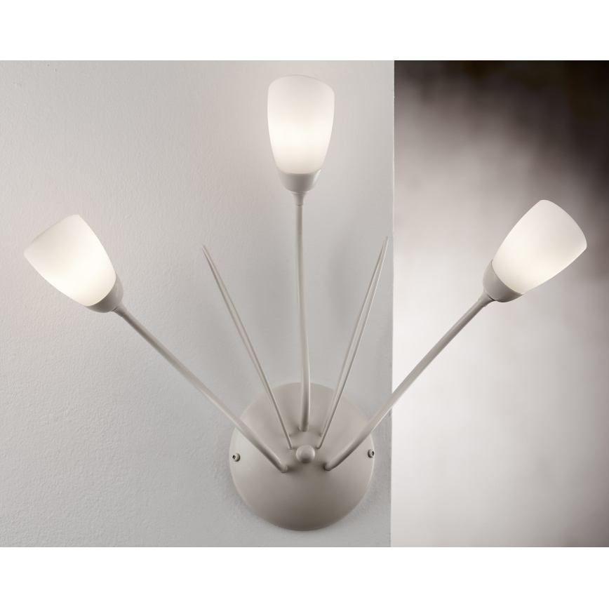 Jupiter 2064 - Applique murale GLORIOSA 3xG9/14W/230V crème