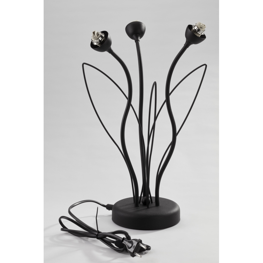 Jupiter 2065 - Lampada da tavolo GLORIOSA 3xG9/14W/230V nera