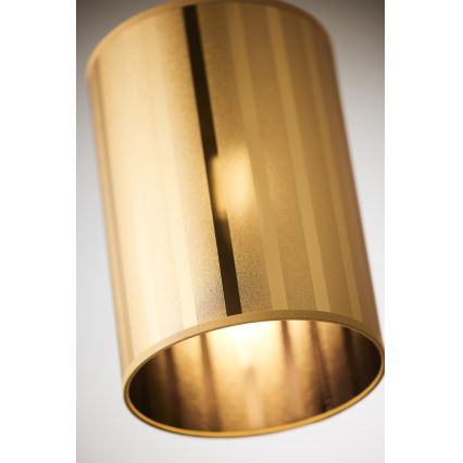 Jupiter 2090 - Hängeleuchte an Kabel CORTINA 1xE27/15W/230V gold/schwarz