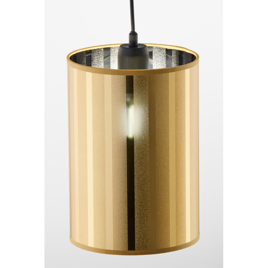 Jupiter 2090 - Suspension sur câble CORTINA 1xE27/15W/230V doré/noir