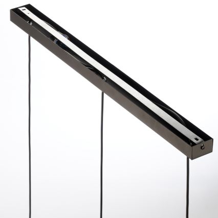 Jupiter 2092 - Suspension sur câble CORTINA 3xE27/15W/230V doré/noir