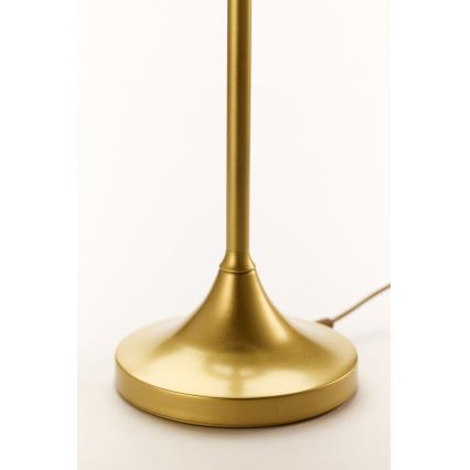 Jupiter 2112 - Lampada da tavolo KASZMIR 1xE27/15W/230V bianco/oro/effetto marmo