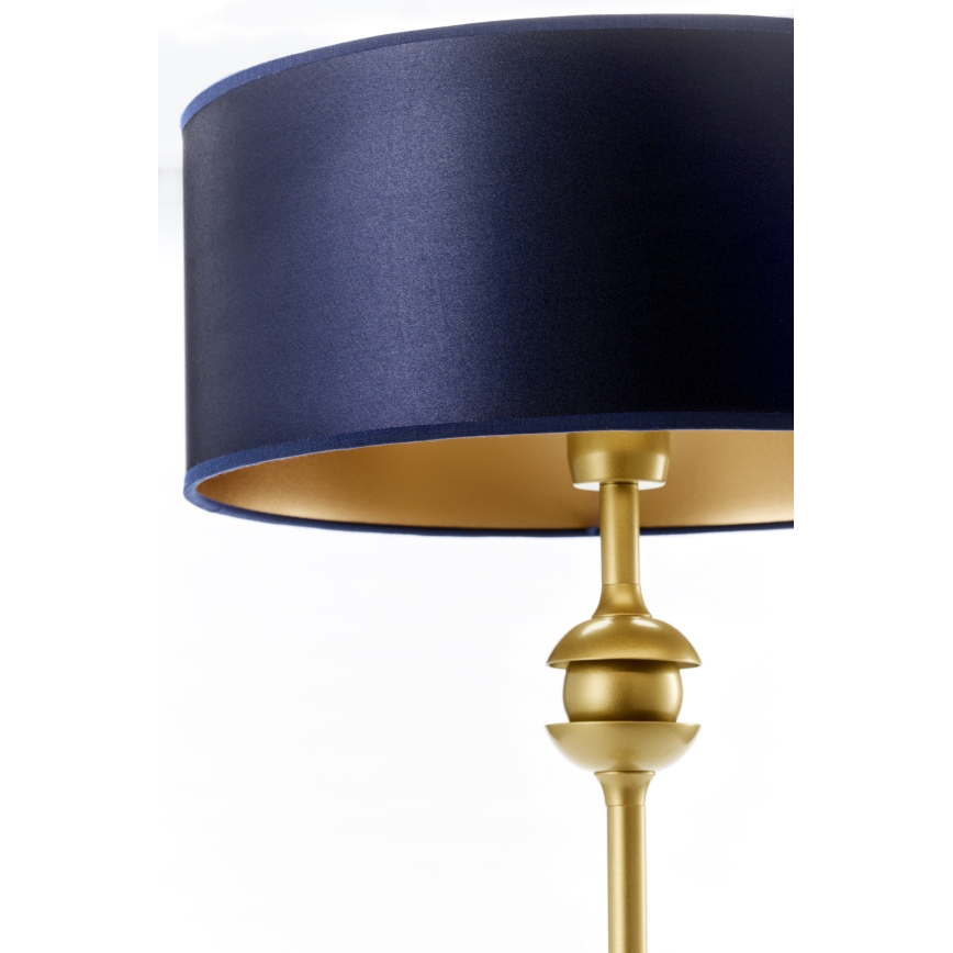 Jupiter 2116 - Lampada da tavolo KASZMIR 1xE27/15W/230V blu/oro