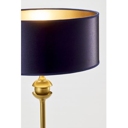 Jupiter 2116 - Lampada da tavolo KASZMIR 1xE27/15W/230V blu/oro
