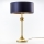 Jupiter 2116 - Tischlampe KASZMIR 1xE27/15W/230V blau/gold