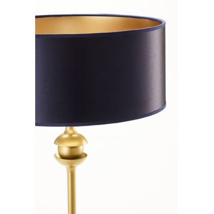 Jupiter 2116 - Tischlampe KASZMIR 1xE27/15W/230V blau/gold