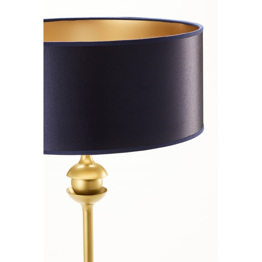 Jupiter 2116 - Tischlampe KASZMIR 1xE27/15W/230V blau/gold