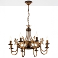 Jupiter 225 - KO 8 - Lampadario a sospensione con catena KORONA 8xE14/40W/230V