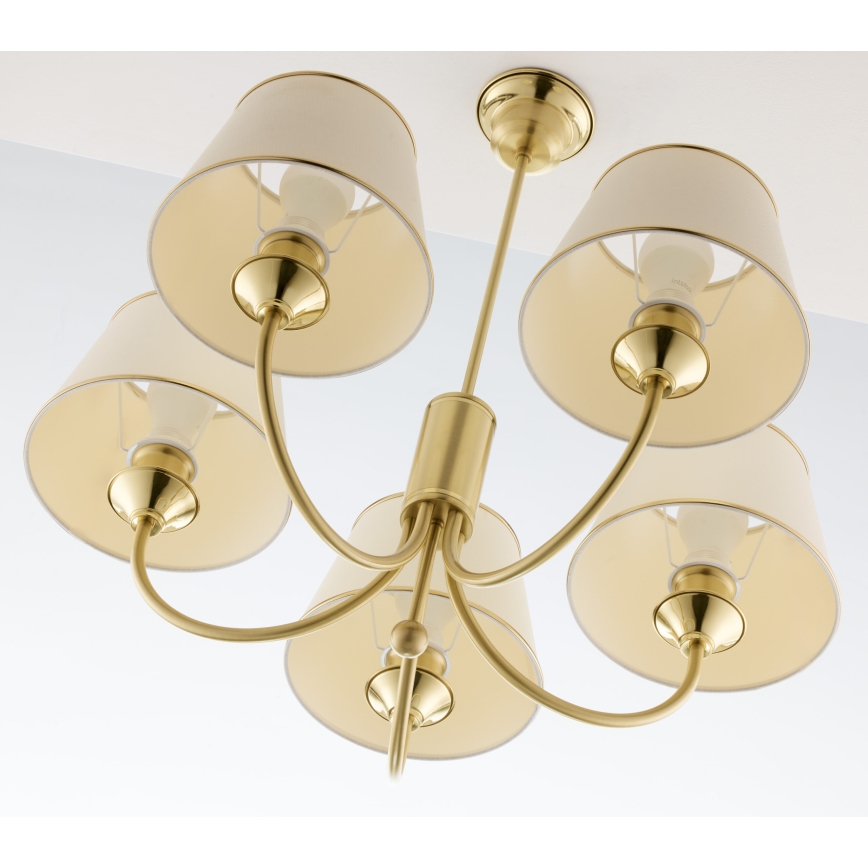 Jupiter 286 - CL 5 - Lampadario a stelo CLASSIC 5xE27/60W/230V