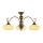 Jupiter 397 - BO-3 PL - Lampadario fisso BOLERO 3xE27/60W