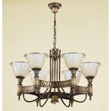 Jupiter 791 - FR 6 - Lampadario a sospensione FRYDERYK 6xE27/60W/230V
