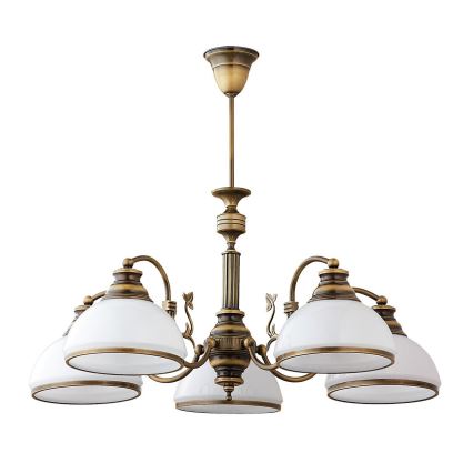 Jupiter kl.Zu5 624 - Vetro di ricambio per lampadario ZEUS E27 diametro 19 cm