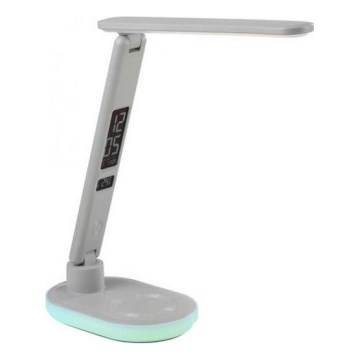 JUST LIGHT. 11018-16 - Lampe de table tactile dimmable LED RGBW avec charge sans fil TINA LED/4W/230V blanche