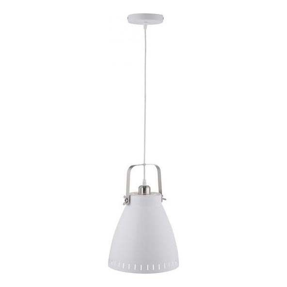 JUST LIGHT. 11060-16 - Hängeleuchte EVA 1xE27/60W/230V d 26,5 cm weiß