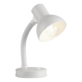 JUST LIGHT. 11080-16 - Lampe de table flexible FLEXI 1xE27/25W/230V blanche