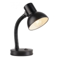 JUST LIGHT. 11080-18 - Lampe de table flexible FLEXI 1xE27/25W/230V noire