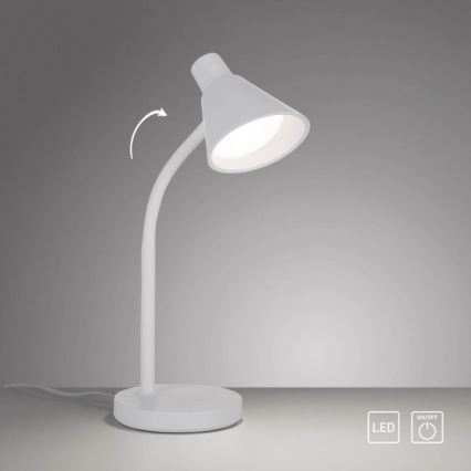 JUST LIGHT. 11248-16 - Lampada da tavolo flessibile a LED PIXIE LED/4,5W/230V bianca