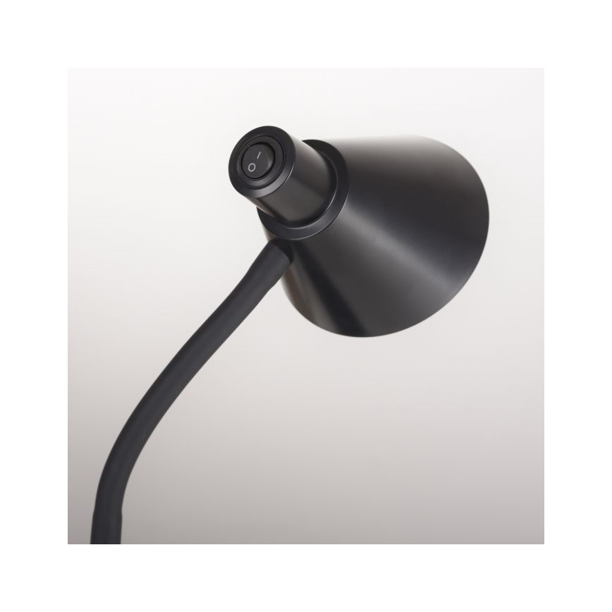 JUST LIGHT. 11248-18 - Lampe de bureau LED flexible PIXIE LED/4,5W/230V noire