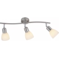 JUST LIGHT. 11953-55 - Spot KARO 3xE14/40W/230V chrome mat
