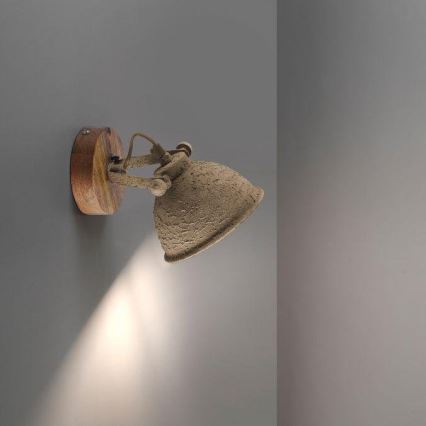 JUST LIGHT. 11981-39 - Faretto da parete SAMIA 1xE14/40W/230V