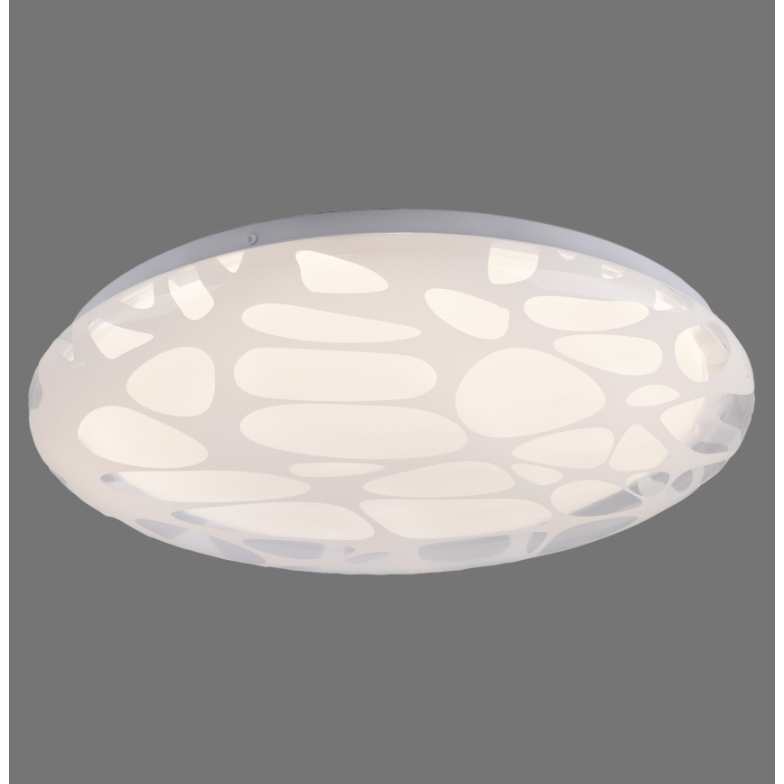 JUST LIGHT. 14009-16 - Plafoniera LED dimmerabile ART PLAFO LED/20W/230V 2700-6500K Ø 38 cm bianca + telecomando