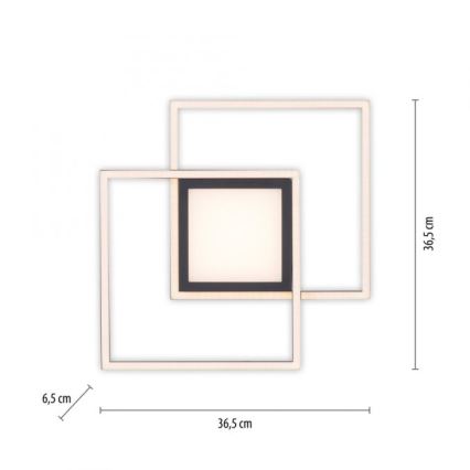 JUST LIGHT. 14144-18 - Plafoniera LED ASMIN LED/26W/230V